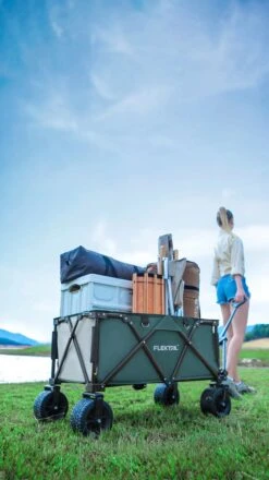 Flextail Gear Bolderkar Opvouwbaar Ezy Wagon - Tot 100KG - Wielen Loskoppelbaar - Zwart -Kampeer Verkoop 674x1200 9