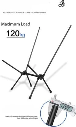 Lopoleis® Campingstoel – Campingstoel Opvouwbaar – Visstoel – Vouwstoel – Strandstoel – Inklapbaar – Lichtgewicht – Outdoor Stoel - Hoge Rugleuning -Kampeer Verkoop 715x1200 1