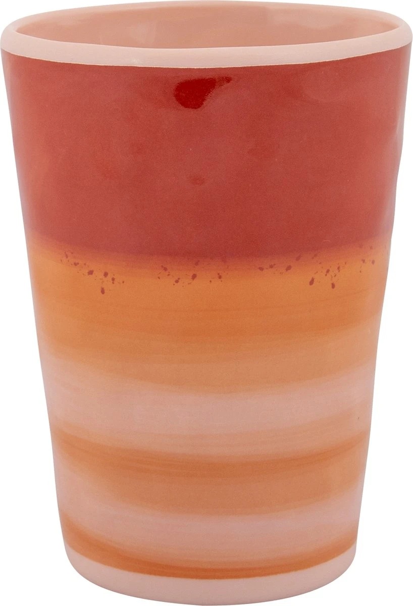 Bo-Camp - Beker - Halo - 400 Ml - 4 Stuks - Terra 4 Bo-Camp - Beker - Halo - 400 Ml - 4 Stuks - Terra - Image 4