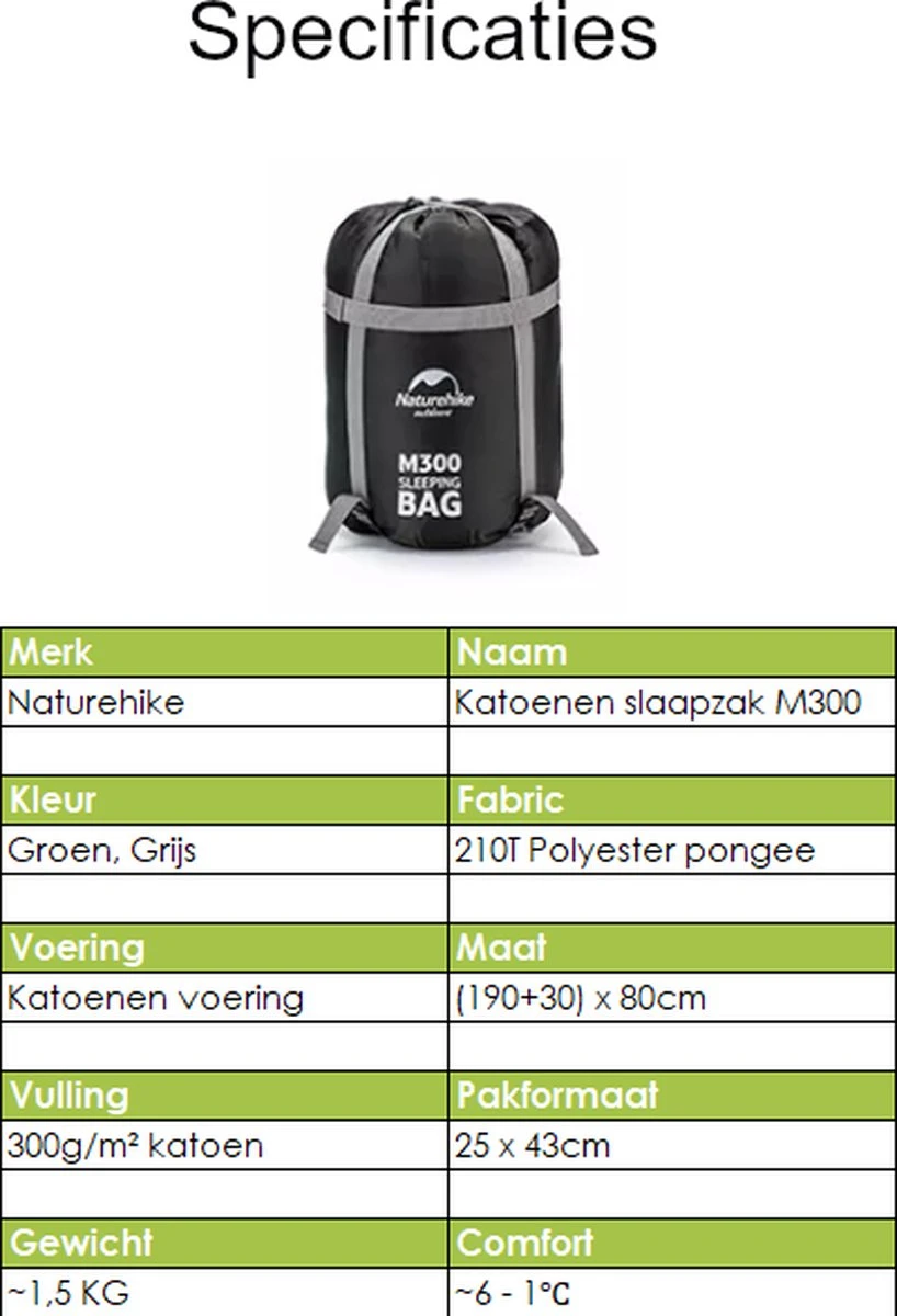 Naturehike® Slaapzak Katoen - 6 Tot 1 Graden - Slaapzakken Volwassenen - 220*80cm - 4 Seizoenen Slaapzak Lente, Zomer, Herfst & Winter - Lichtgewicht & Waterdicht 11 Naturehike® Slaapzak Katoen - 6 Tot 1 Graden - Slaapzakken Volwassenen - 220*80cm - 4 Seizoenen Slaapzak Lente, Zomer, Herfst & Winter - Lichtgewicht & Waterdicht - Image 11