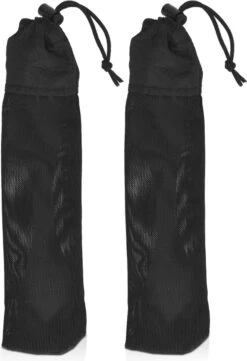 Navaris 2x Spork Titanium Campingbestek - Vork, Mes En Lepel In één - Bestek Voor Onderweg En Op Reis - Lichtgewicht - Inclusief Bewaarzakje -Kampeer Verkoop 820x1200 1