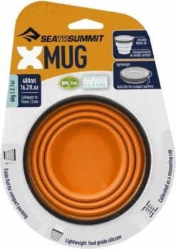 Sea To Summit X-Mug - Campingservies Inklapbaar - Mok - Oranje - 110mm -Kampeer Verkoop 850x1200