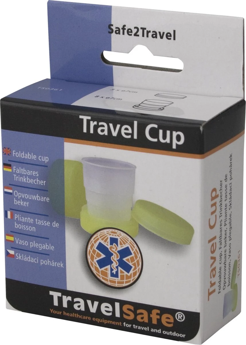 Travelsafe Travelcup - Opvouwbaar Bekertje - 80 Ml 3 Travelsafe Travelcup - Opvouwbaar Bekertje - 80 Ml - Image 3