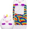 Unicorn Slaapzak -180 Cms | Kinderslaapzak | Slaapzak Junior | Nappers | Children Sleeping Bag | Kinderen Slaapzak | Super Soft 2 In 1 Fun Pillow &Sleepy For Boys | Unicorn Slaapzak | Zachte Slaapzak | Knuffel Slaapzak | 2 In 1 Slaapzak | Kinderen -Kampeer Verkoop 868x1200