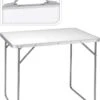 GENERIC Campingtafel Wit - 80 X 60 X 69 Cm - Tuintafel - Inklapbaar -Kampeer Verkoop 887x1200