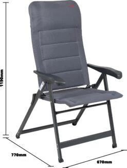 Crespo Standenstoel - AP-237 Air-Deluxe - Grijs (86) -Kampeer Verkoop 906x1200