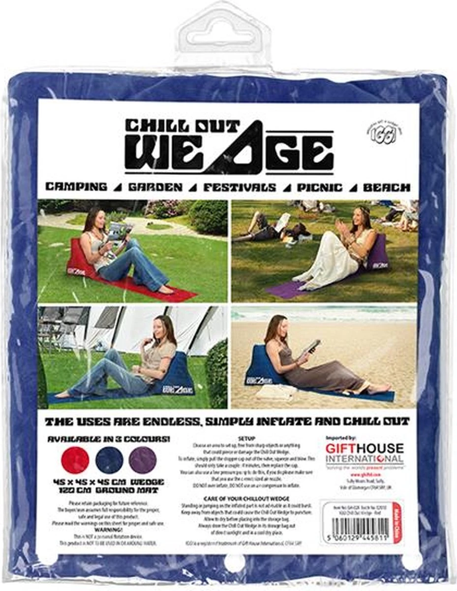 CKB LTD - Chill Out - Luchtbed - Campingstoel - Wedge Opblaasbare Ligstoel - Blauw Strandstoel 1 Persoons Volwassen Luchtbedden Kampeerstoel Vouwstoel Stoel Slaapmatje Slaapmatten Opvouwbaar Volwassenen Tuinstoel Opblaasstoel Kampeerstoelen Lucht 5 CKB LTD - Chill Out - Luchtbed - Campingstoel - Wedge Opblaasbare Ligstoel - Blauw Strandstoel 1 Persoons Volwassen Luchtbedden Kampeerstoel Vouwstoel Stoel Slaapmatje Slaapmatten Opvouwbaar Volwassenen Tuinstoel Opblaasstoel Kampeerstoelen Lucht - Image 5