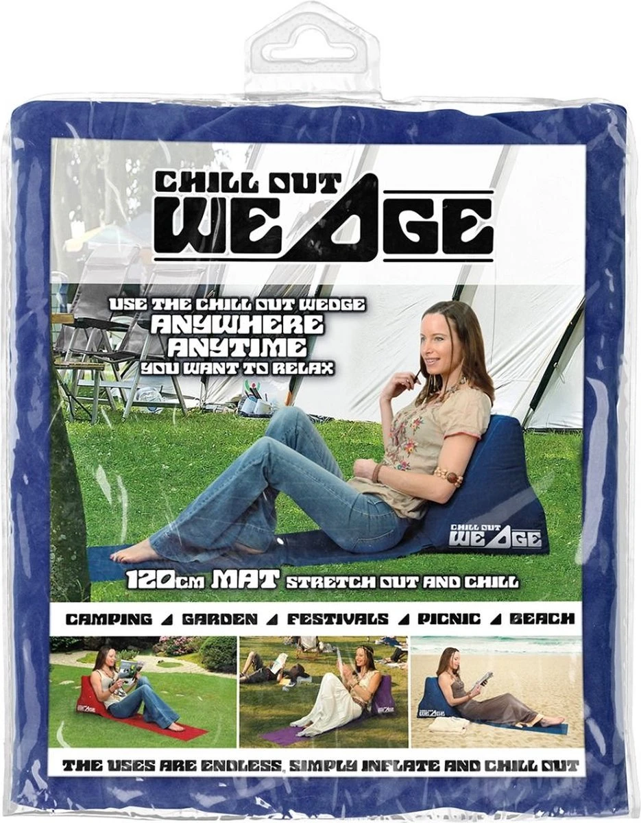 CKB LTD - Chill Out - Luchtbed - Campingstoel - Wedge Opblaasbare Ligstoel - Blauw Strandstoel 1 Persoons Volwassen Luchtbedden Kampeerstoel Vouwstoel Stoel Slaapmatje Slaapmatten Opvouwbaar Volwassenen Tuinstoel Opblaasstoel Kampeerstoelen Lucht 3 CKB LTD - Chill Out - Luchtbed - Campingstoel - Wedge Opblaasbare Ligstoel - Blauw Strandstoel 1 Persoons Volwassen Luchtbedden Kampeerstoel Vouwstoel Stoel Slaapmatje Slaapmatten Opvouwbaar Volwassenen Tuinstoel Opblaasstoel Kampeerstoelen Lucht - Image 3