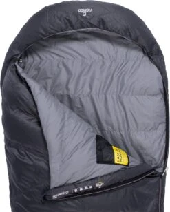 NOMAD® Taurus 250 Slaapzak | 210x80cm Grijs | Lichtgewicht & Kwalitatief | Slaapzak | Incl Hoes -Kampeer Verkoop 962x1200