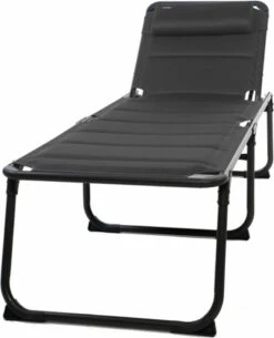 Travellife Barletta Ligbed - Antraciet / Donkergrijs -Kampeer Verkoop 972x1200